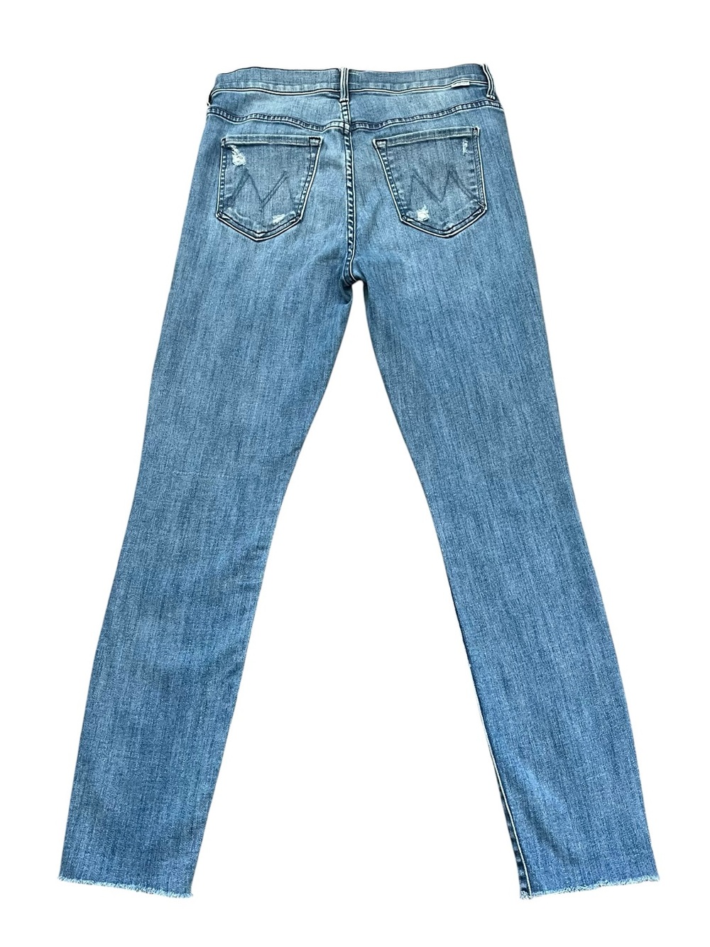 MOTHER The Stunner Ankle Fray Graffiti Girl Jeans Size 27 - Picture 16 of 16